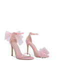 Camila Mesh Bow Stiletto Heel