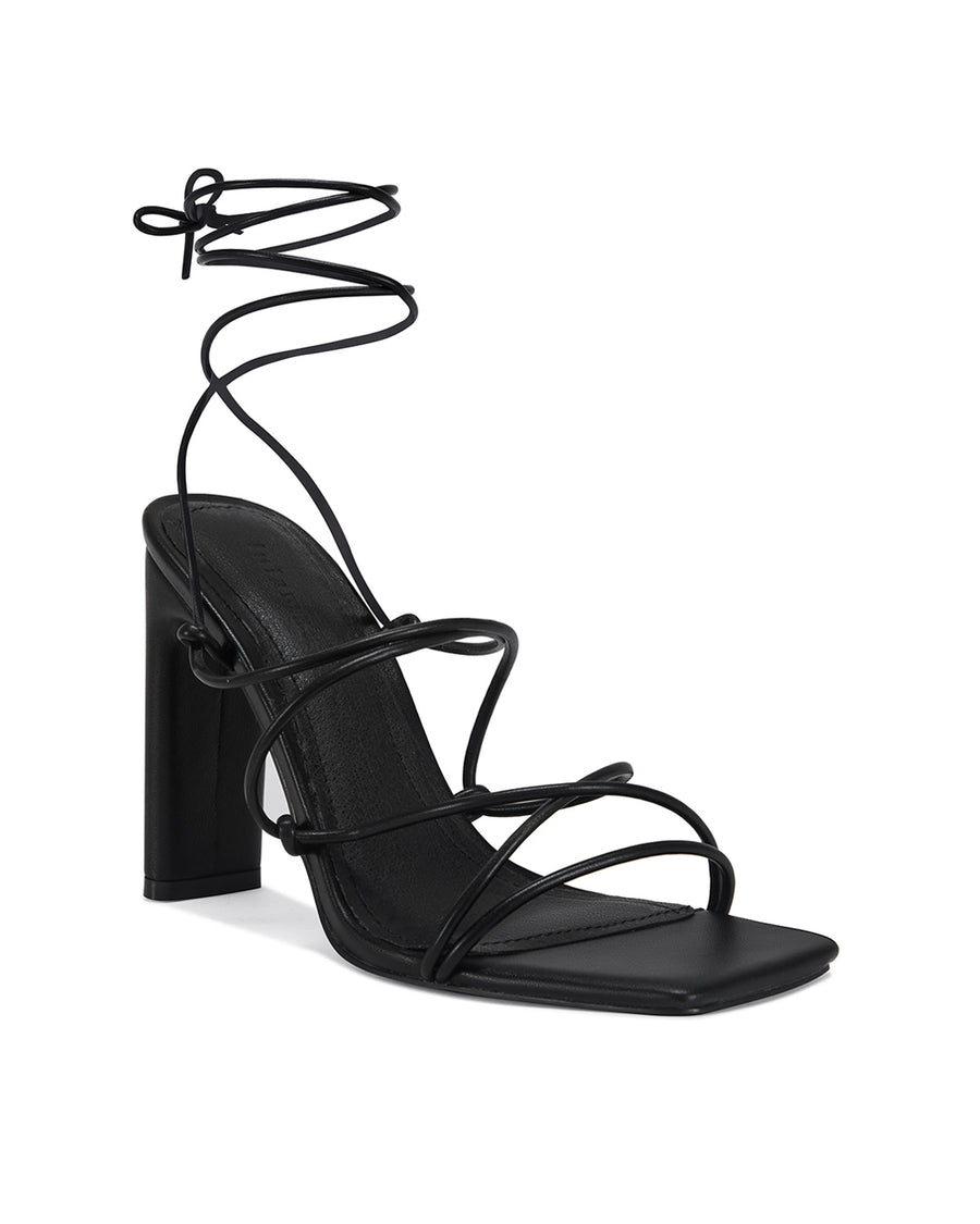 Eden Lace Up High Heel