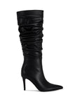 Maia Crinkled Knee High Boot