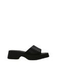 Lulamax Lydia Platform Sandal - Chunky Padded Sole, Versatile Design - Black