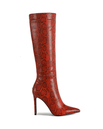 Olive Knee High Boot