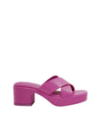 Lulamax Macie Platform Sandal - Chunky Padded Sole, Versatile Design - Pink